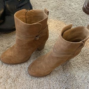 Lucky Brand suede boots, Size 8